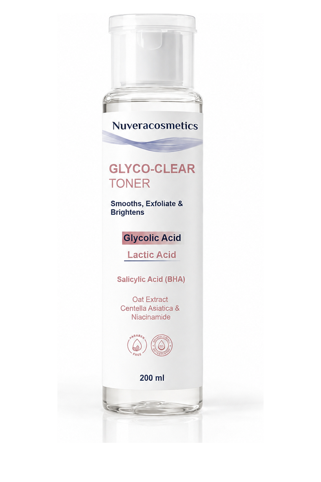 Nuvera cosmetics glyco-clear toner 200ml