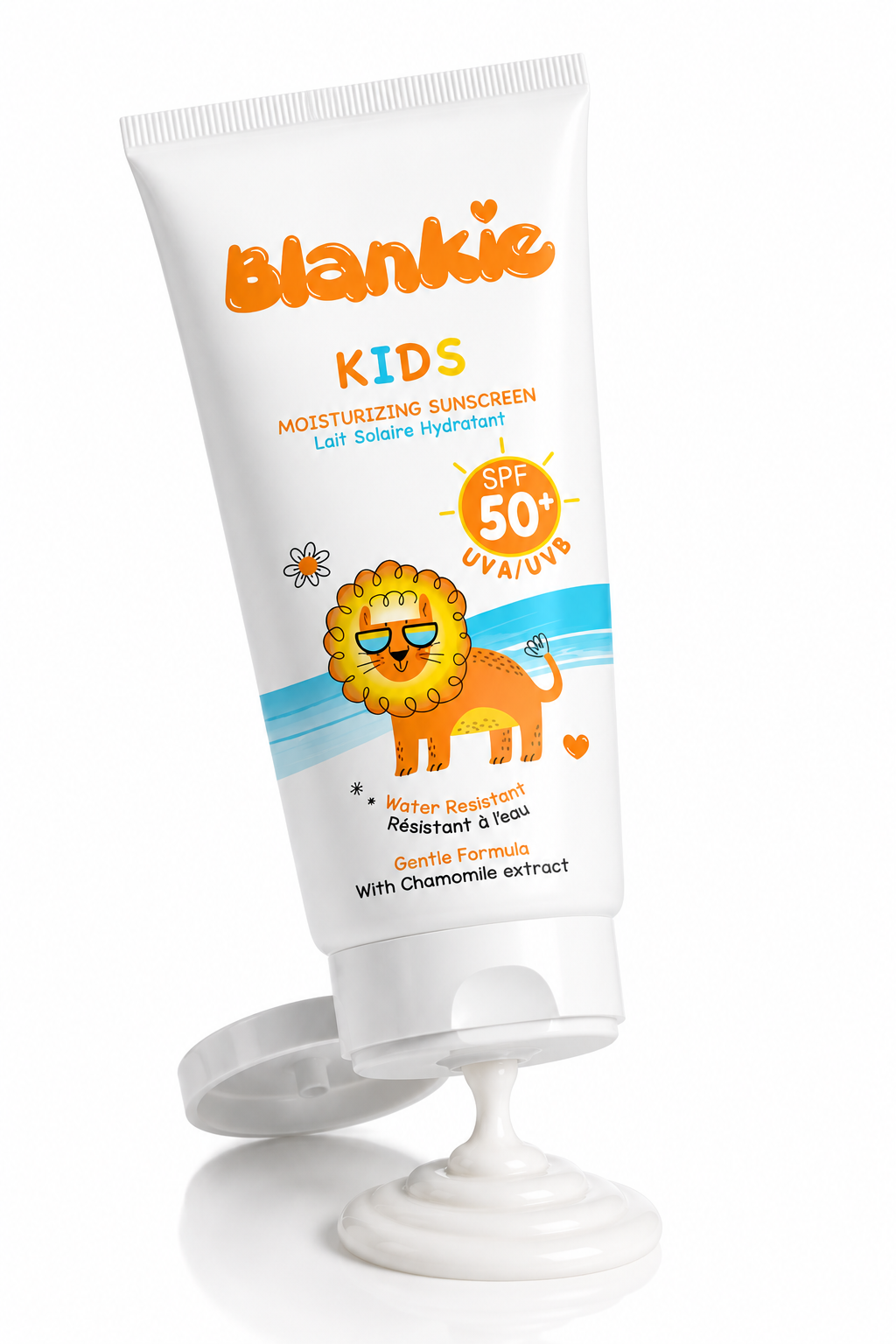 واقي شمسي للأطفال من Blanky Kids سعة 120 مل مع عامل حماية SPF50+