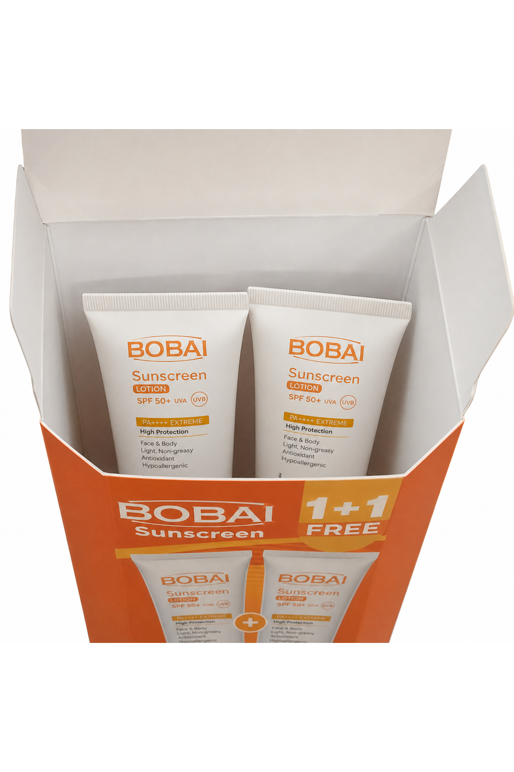 BOBAI Sunscreen Lotion (SPF50+) 120ml (1+1 offer)