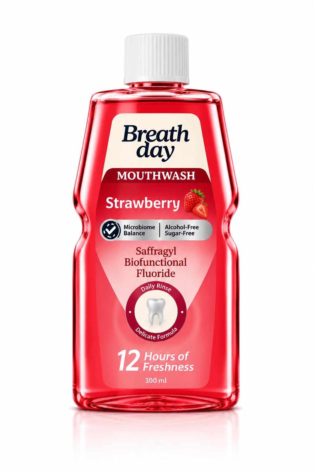Breath Day Mouthwash Strawberry 300ml