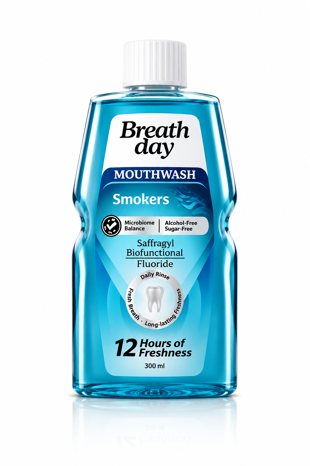 غسول الفم Breath Day للمدخنين 300 مل