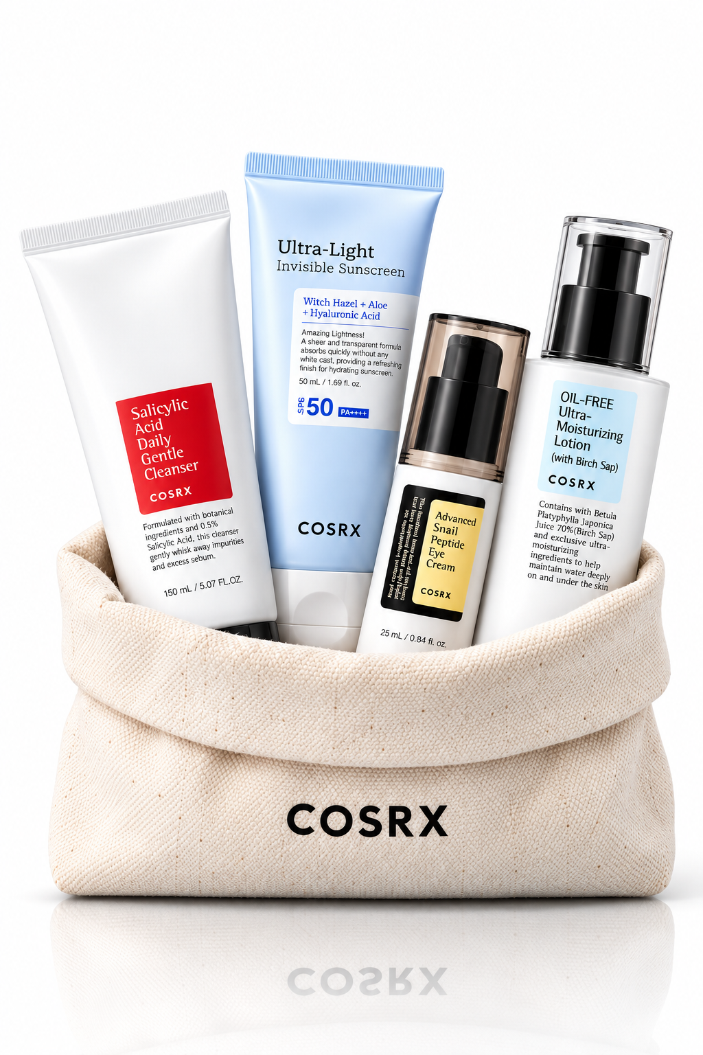 Complete COSRX Skincare Routine