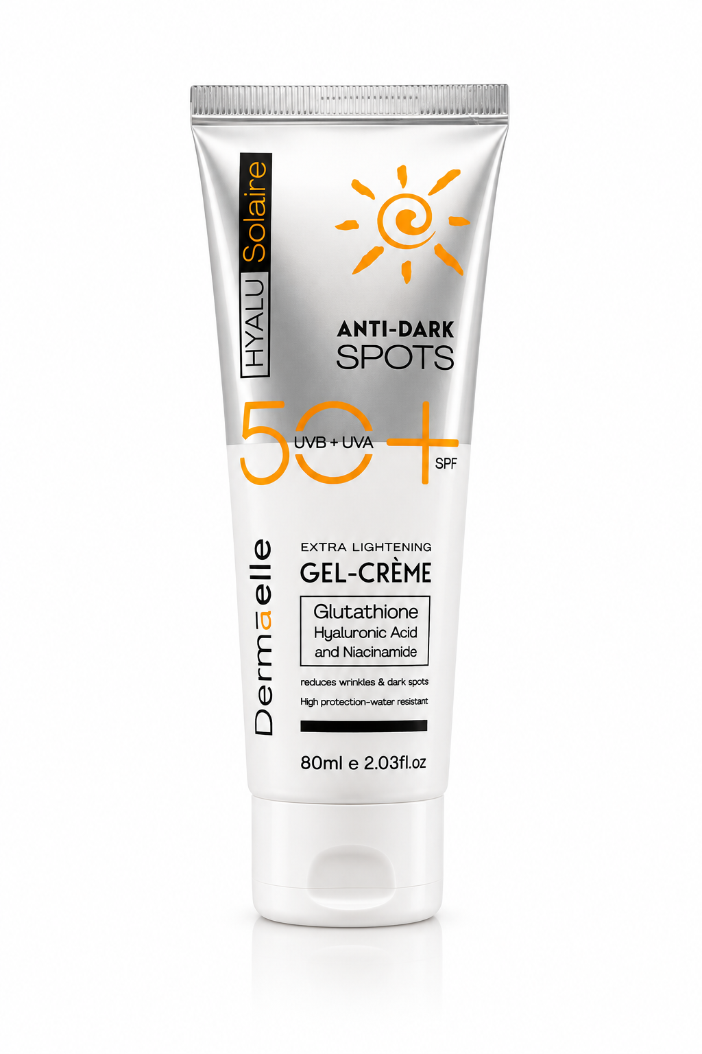 Dermaelle Hyalu Solaire Anti-Dark Spots Sunscreen SPF +50