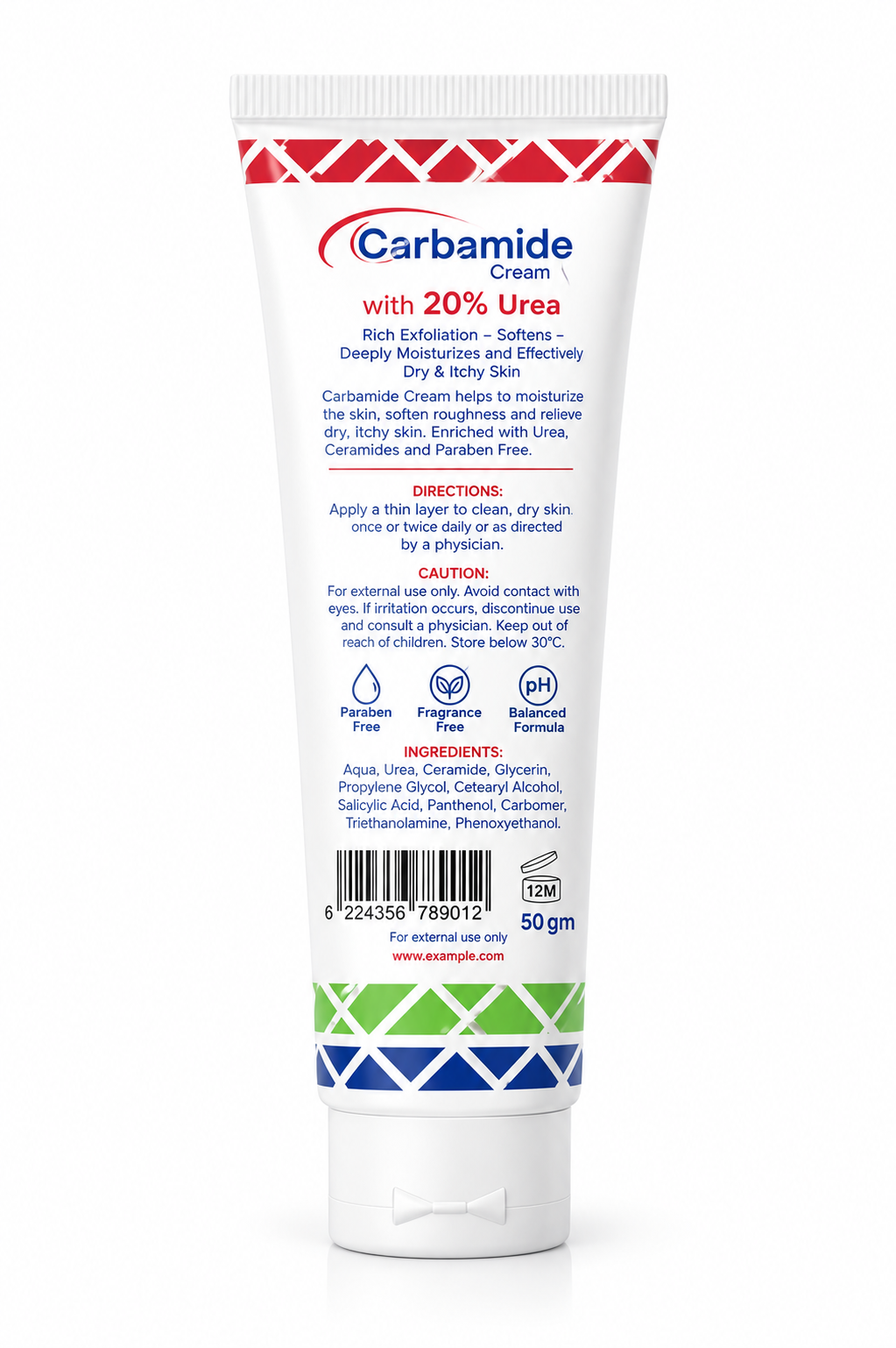 Hepta Carbamide Twenty Cream 50g