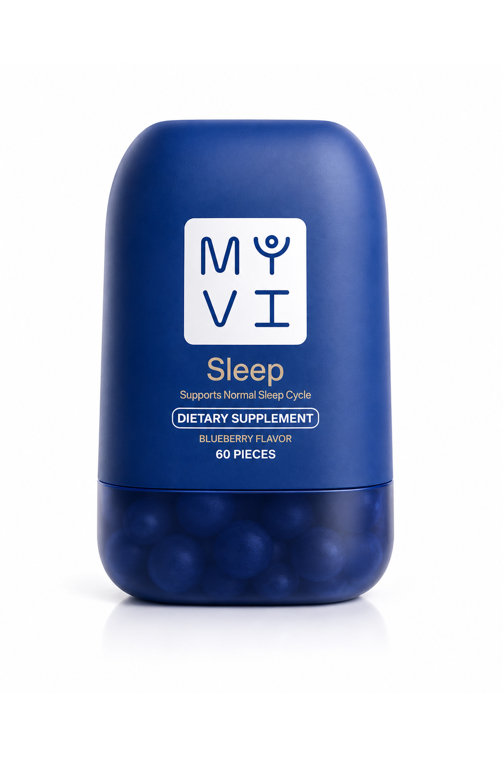 MYVI Sleep Vitamins Cranberry Flavor 60 tablets