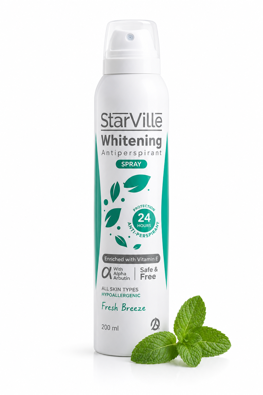 Starville Deodorant & Brightening Spray Fresh Breeze 200ml