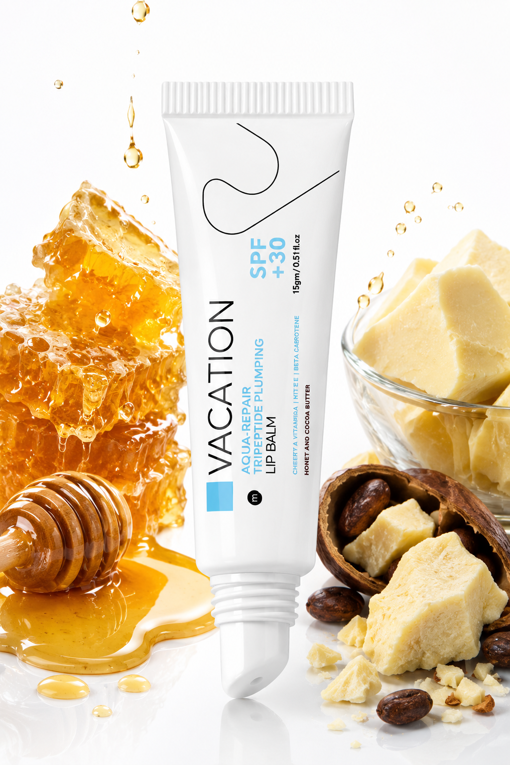 Vacation Lip Balm Aqua Repair Honey & Cocoa Butter 15g