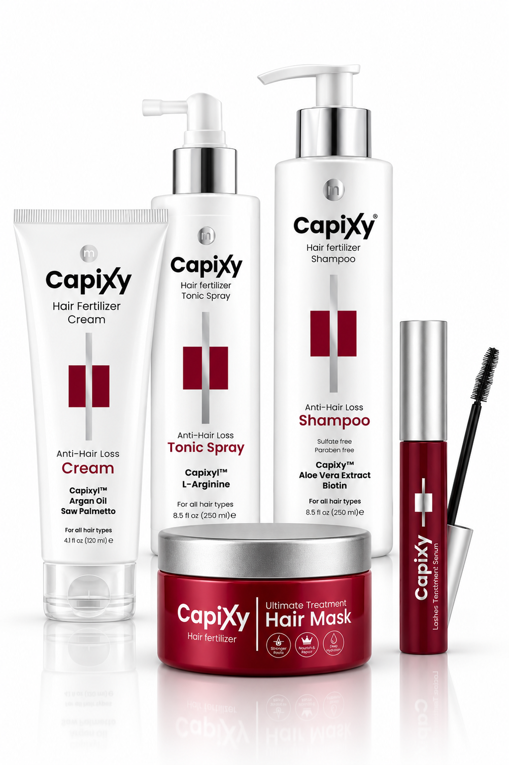 Capixy Complete Hair, Lash & Brow Care Set