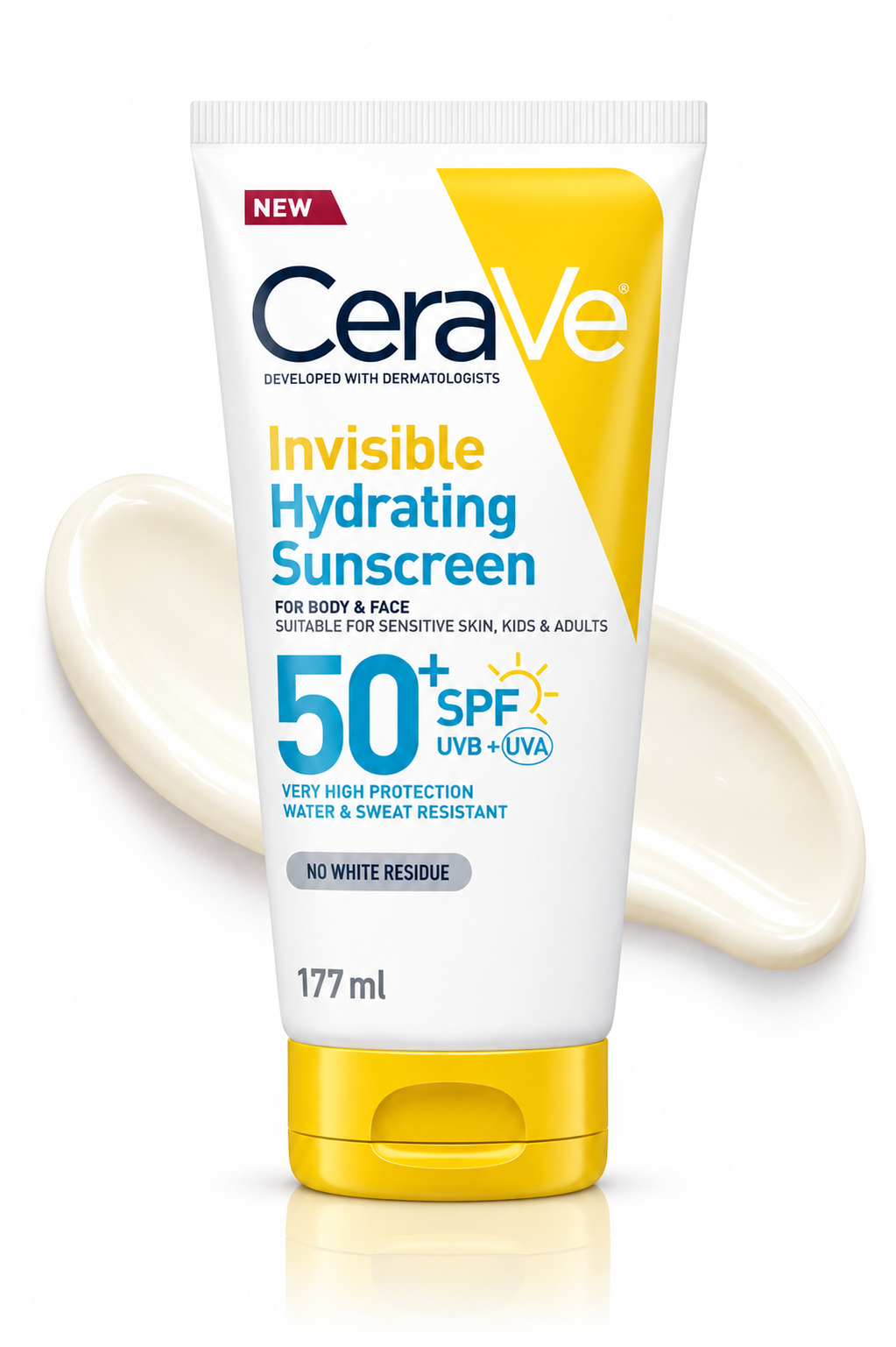 CeraVe Invisible Hydrating Sunscreen Body SPF 50+ 177ml