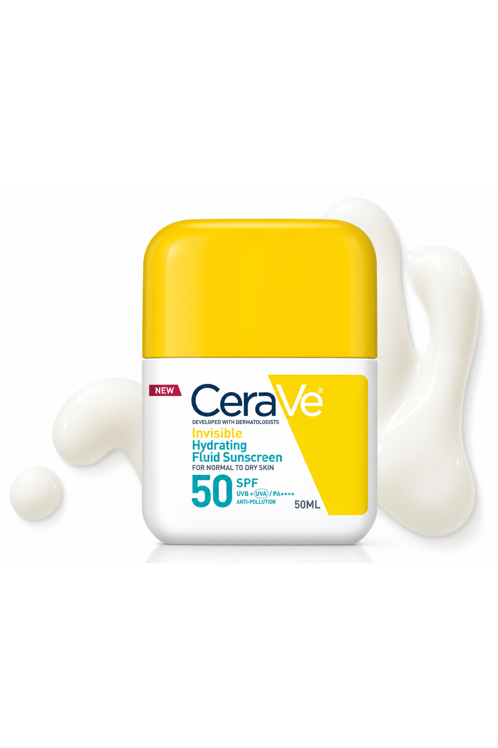 CeraVe Invisible Hydrating Fluid Sunscreen SPF50 50ml