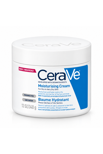 Moisturizing Cream For Dry Skin With Hyaluronic Acid
