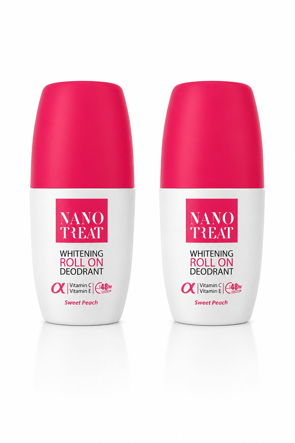 Nano Treat Roll-On Brightening Peach Scent (1+1) 50ml