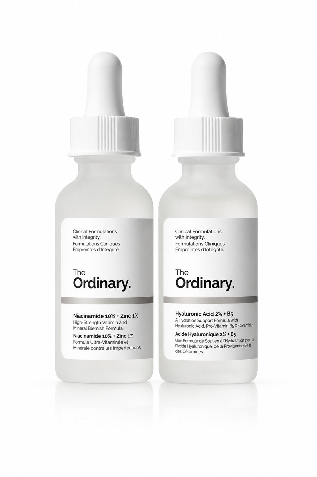 The Ordinary Skin Support Set Niacinamide+Hyaluronic 2x30ml